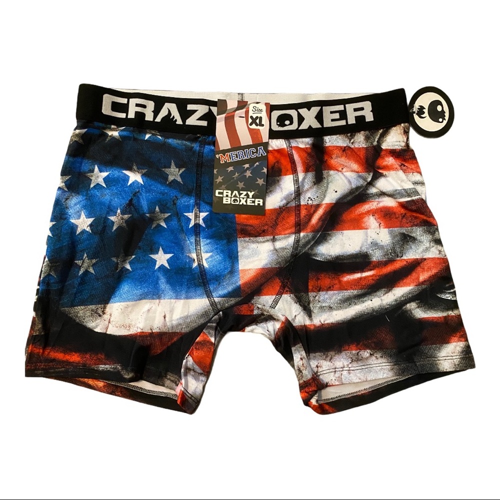 CRAZY BOXER ‘MERICA Sz XL NWT